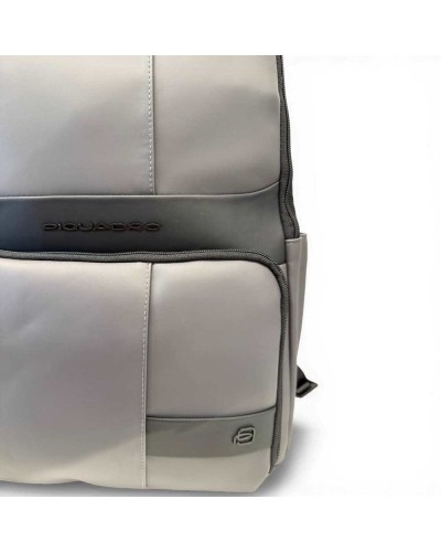 Piquadro Mochila W129W Hombre Gris y Negro Resistente al