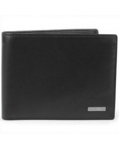 Samsonite Success SLG Geldbörse Herren Schwarz aus Leder