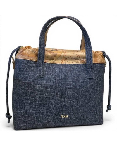 Alviero Martini Prima Classe Handtasche Damen Blau Jeans