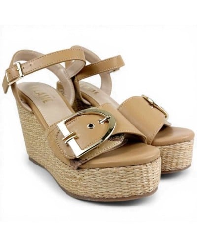 Alviero Martini Prima Classe Keilsandale H100 Damen Noce