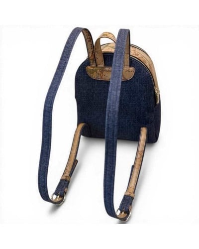 Alviero Martini Prima Classe Rucksack Damen Blau Jeans