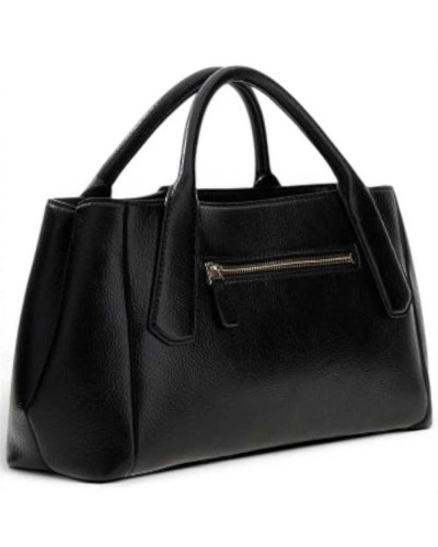 Guess Bolso Brooke High Society Satchel Mujer Negro en