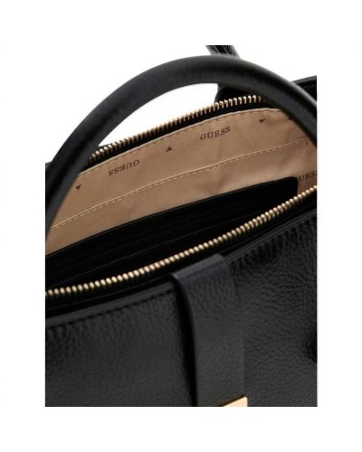 Guess Bolso Brooke High Society Satchel Mujer Negro en