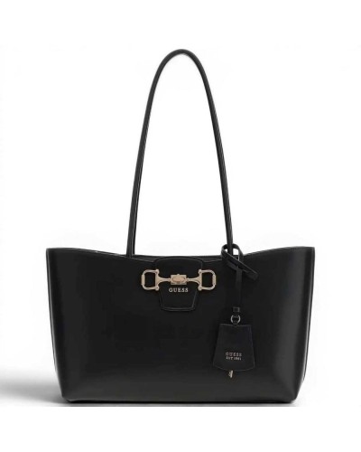 Guess Borsa Janie Girlfriend Carryall Donna Nero in