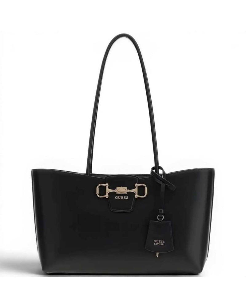 Guess Borsa Janie Girlfriend Carryall Donna Nero in