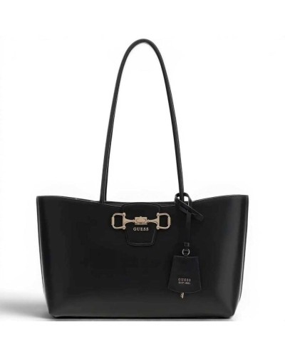 Guess Borsa Janie Girlfriend Carryall Donna Nero in