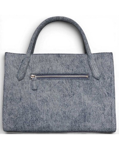 Guess Jodi Tote Tasche Damen Denim aus Baumwollstoff mit