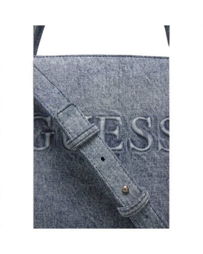 Guess Jodi Tote Tasche Damen Denim aus Baumwollstoff mit