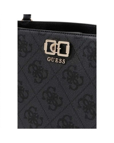 Guess Borsa Karnilla Logo Girlfriend Carryall Donna Coal in