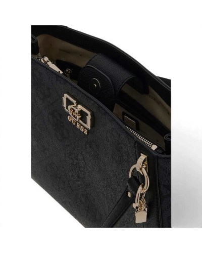 Guess Borsa Karnilla Logo Girlfriend Carryall Donna Coal in