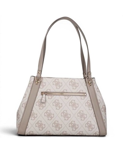 Guess Borsa Karnilla Logo Girlfriend Carryall Donna Dark