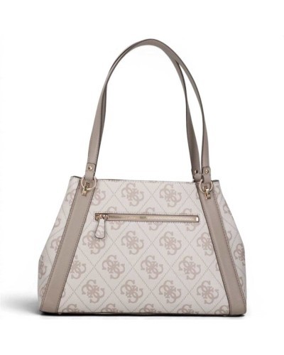 Guess Borsa Karnilla Logo Girlfriend Carryall Donna Dark
