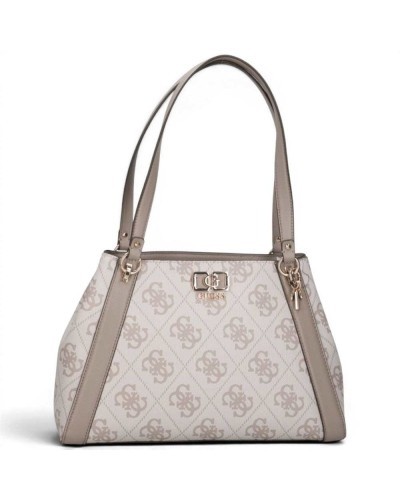 Guess Borsa Karnilla Logo Girlfriend Carryall Donna Dark
