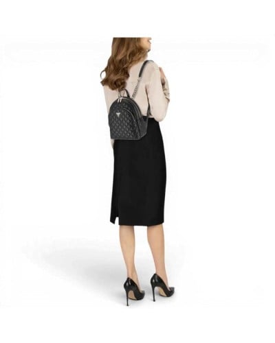 Guess Mochila Giully II Dome Mujer Negro Acolchado en