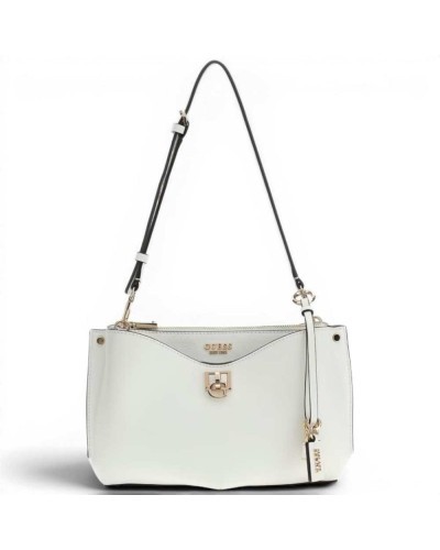 Guess Bianca Schultertasche Damen Weiß aus