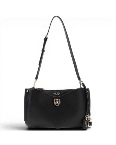 Guess Borsa a Spalla Bianca Shoulder Bag Donna Nero in