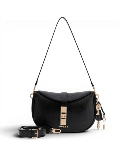 Guess Borsa a Spalla Brooke Shoulder Bag Donna Nero in