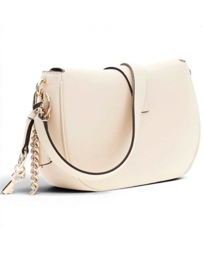 Guess Brooke Schultertasche Damen Off White aus