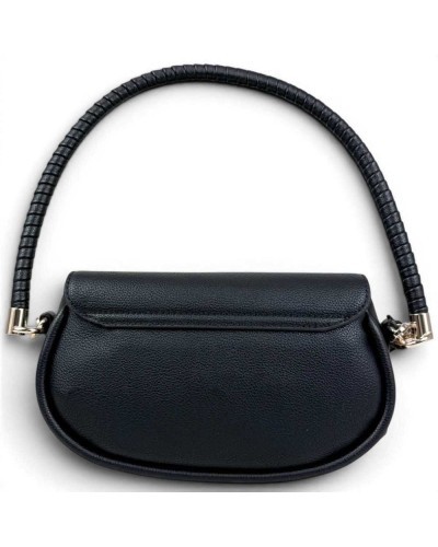 Guess Borsa a Spalla Danya Flap Donna Nero in Materiale