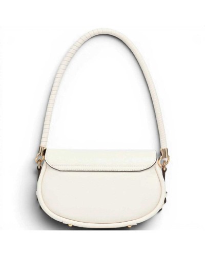 Guess Danya Flap Schultertasche Damen Off White aus