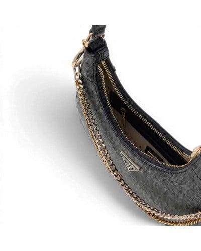 Guess Davina Schultertasche Damen Schwarz aus