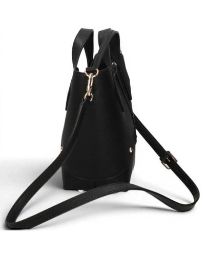 Guess Borsa Darcy Mini Tote Donna Nero in Materiale