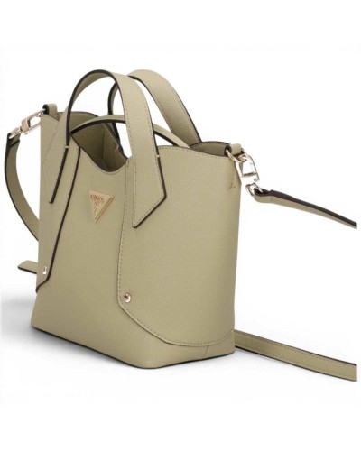 Guess Borsa Darcy Mini Tote Donna Sage in Materiale