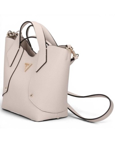 Guess Borsa Darcy Mini Tote Donna Stone in Materiale