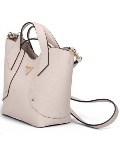 Guess Borsa Darcy Mini Tote Donna Stone in Materiale