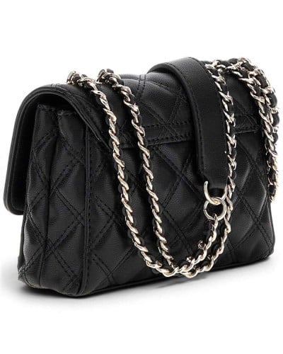Guess Bolso Giully II Mini Convertible Flap Mujer Negro