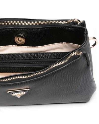 Guess Borsa Noelle II Shoulder Crossbody Donna Nero in