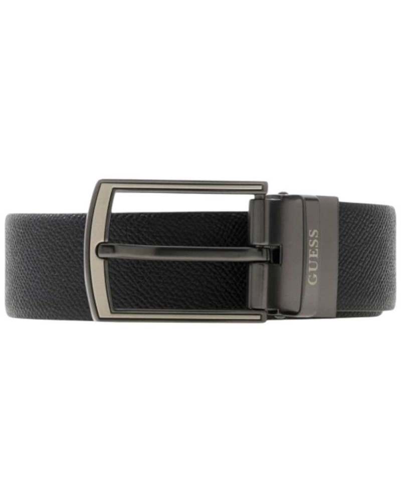 Guess Adjustable & Reversible H35 Gürtel Herren Schwarz