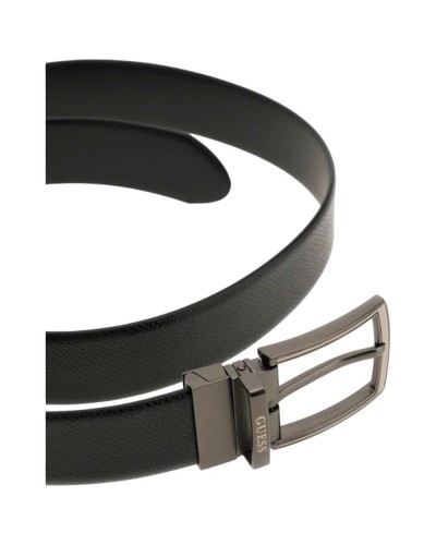 Guess Adjustable & Reversible H35 Gürtel Herren Schwarz