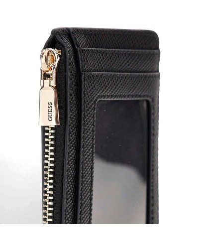 Guess Laurel II SLG Credit Card Case Wallet Women Black