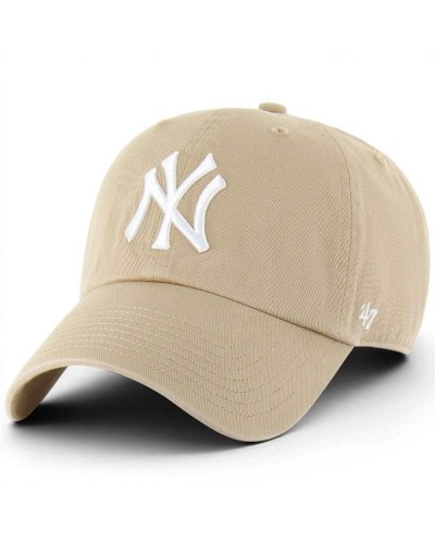 '47 Brand Clean Up New York Yankees Kappe Unisex Khaki mit