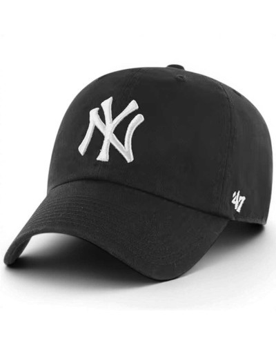 '47 Brand Clean Up New York Yankees Kappe Unisex Schwarz