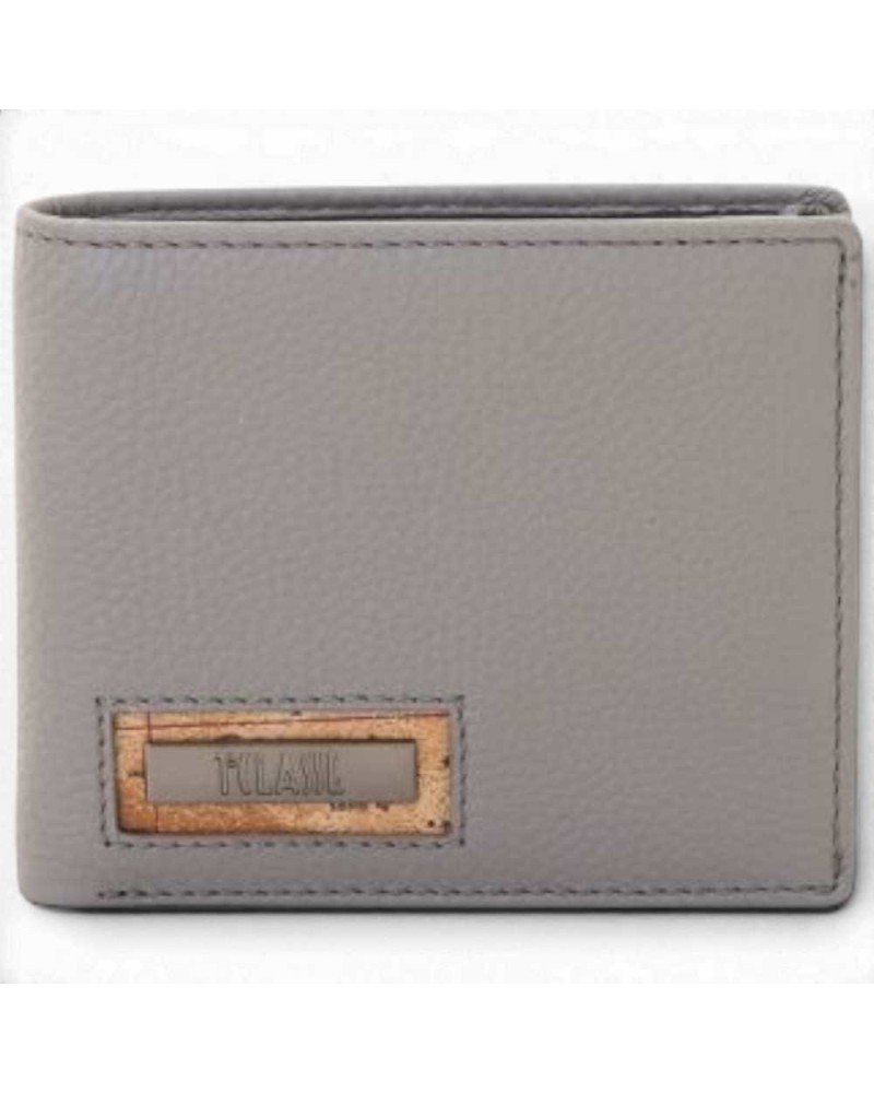 Alviero Martini 1 Classe Portafoglio Western Leather Uomo Grigio City in Pelle