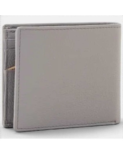 Alviero Martini 1 Classe Portafoglio Western Leather Uomo Grigio City in Pelle