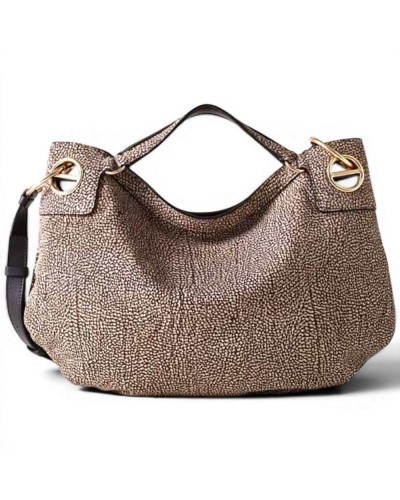 BORBONESE Women’s London Bag Brown - 91010263-619-306