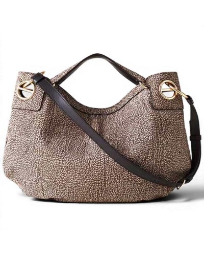 BORBONESE Women’s London Bag Brown - 91010263-619-306