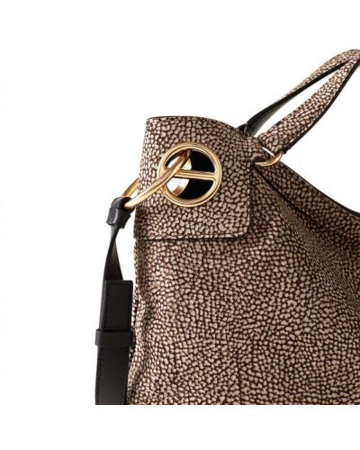 BORBONESE Women’s London Bag Brown - 91010263-619-306