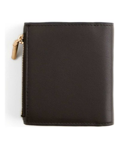 Borbonese Cartera Small con Monedero Exterior Mujer Cacao en Piel Pashmina