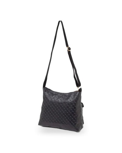 Gherardini Umhängetasche Pocket Satchel Damen Excalibur aus Softy-Gewebe mit Metalldetails