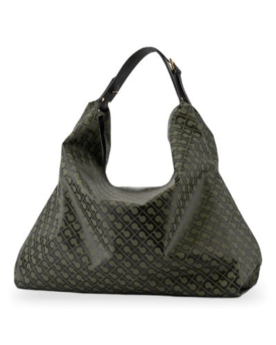 Gherardini Hobo-Tasche Amazzonia Damen Forest aus Softy-Gewebe