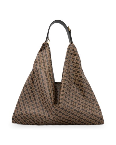 Gherardini Hobo-Tasche Amazzonia Damen Toffee aus Softy-Gewebe