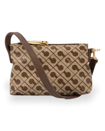 Gherardini Hand Bag Amazzonia Mini Women Tobacco/Butter in Softy fabric