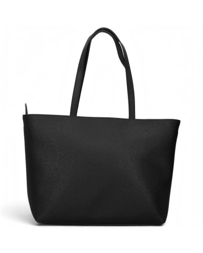 Alviero Martini 1° Classe Large Shopping Bag Female Black in Coated Fabric