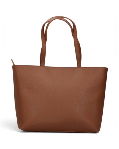 Alviero Martini 1° Classe Large Shopping Bag Female Chestnut in Coated Fabric