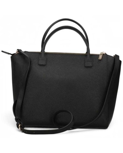 Alviero Martini 1° Classe Hand Bag with Detachable Strap Female Black in Coated Fabric