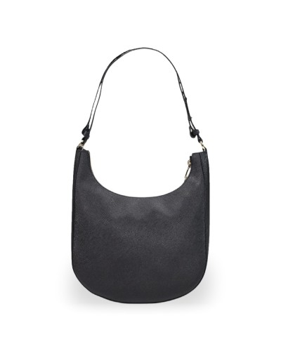 Alviero Martini 1° Classe Hobo Shoulder Bag Female Black in Coated Fabric